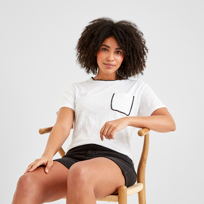 Liana Womens T-Shirt - Optic White