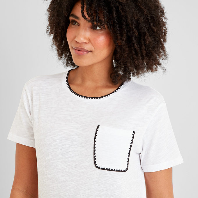 Liana Womens T-Shirt - Optic White