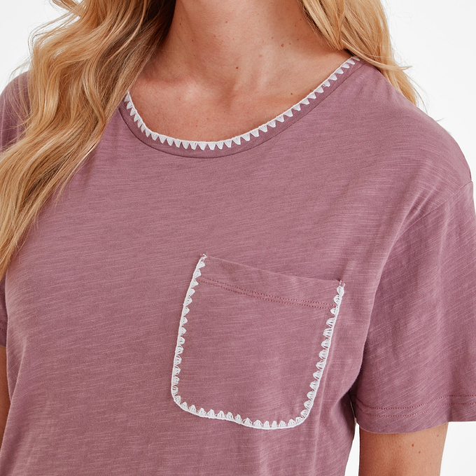 Liana Womens T-Shirt - Mauve
