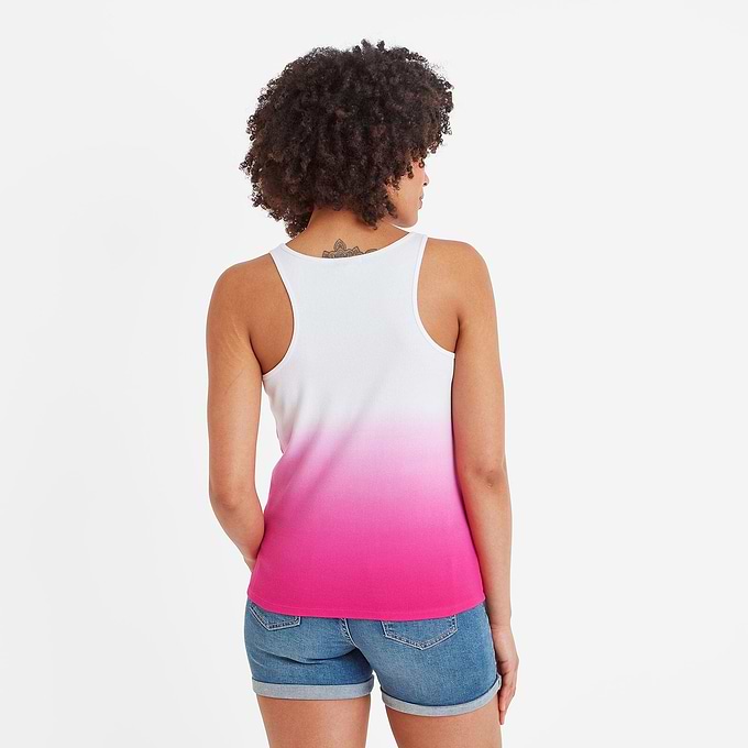 Louise Womens Vest - Hibiscus Pink