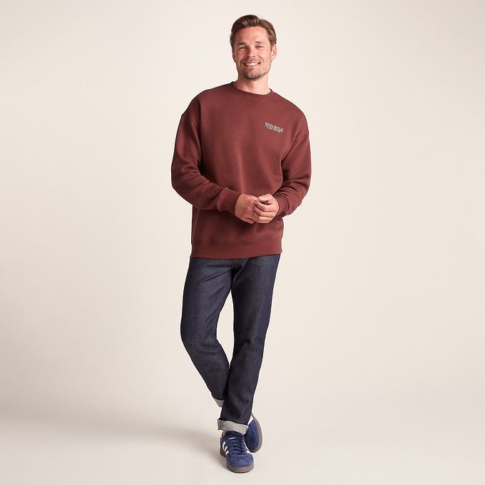 Lytham Mens Sweat - Port