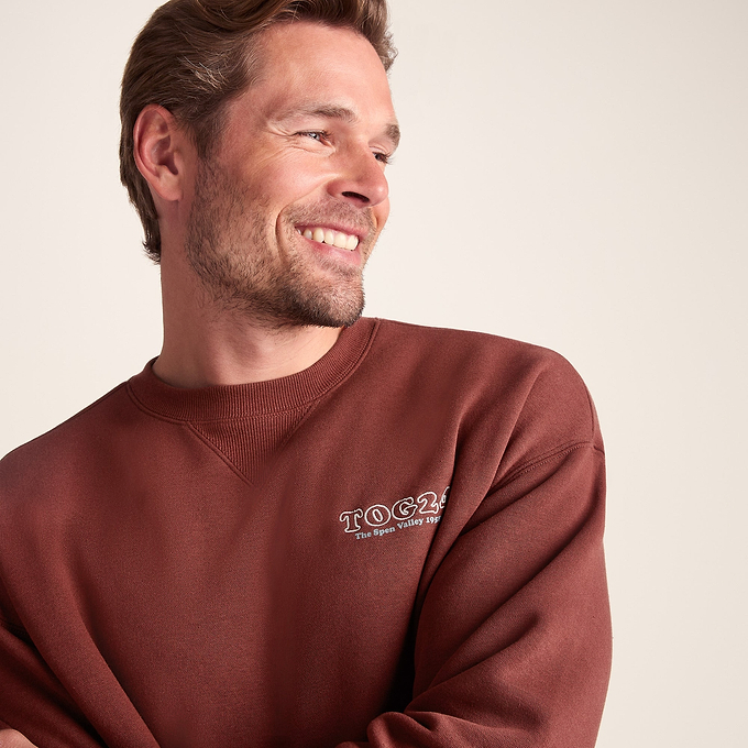 Lytham Mens Sweat - Port