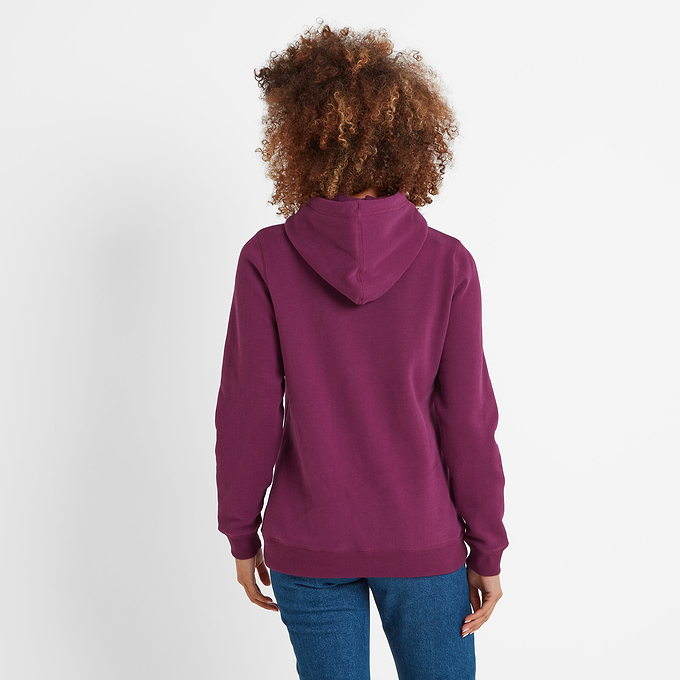 Magdalen Womens Overhead Hoody - Purple Berry