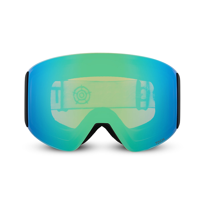 Magnetic Goggles - Orange/Blue/Brown Red Mirror