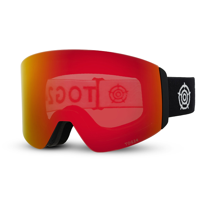 Magnetic Goggles - Orange/Blue/Brown Red Mirror