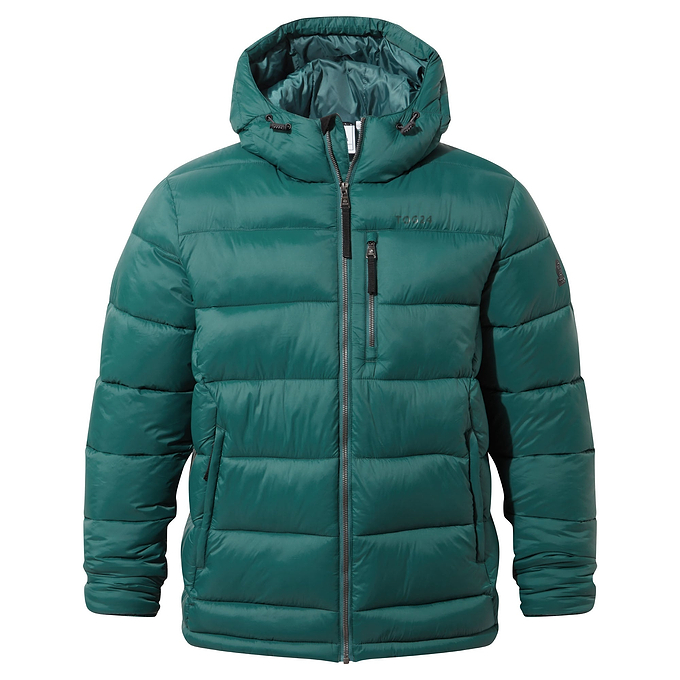 Maloney Mens Padded Jacket - Dark Turquoise