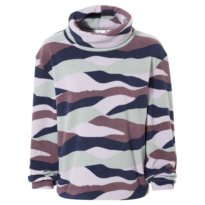 March Womens Fleece Overhead - Landscape Print