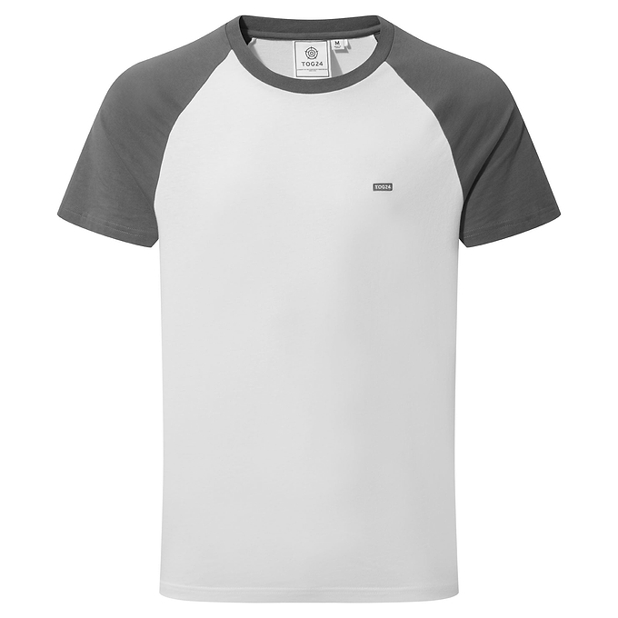 McGill Mens T-Shirt - Steel Grey/Optic White