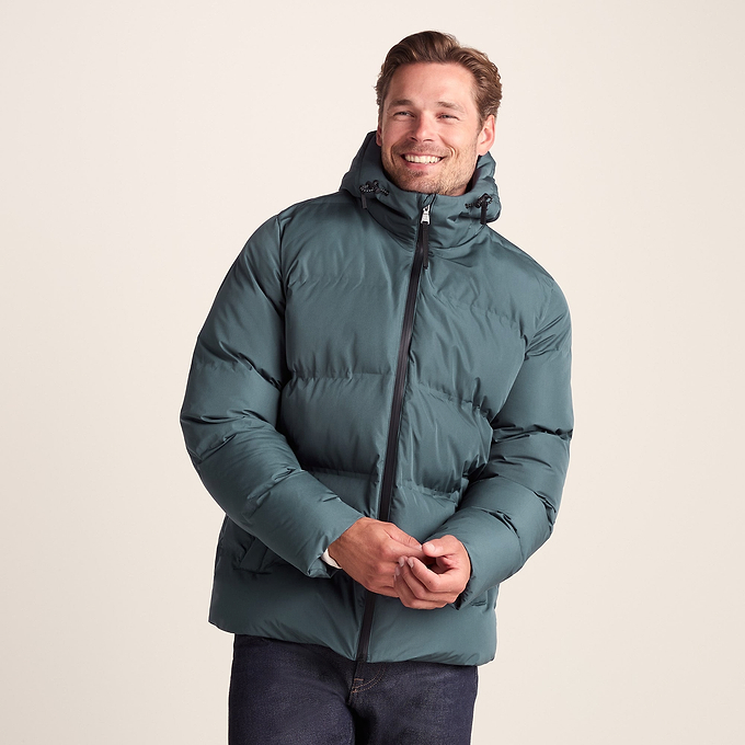 Menka Mens Padded Jacket - Graphite