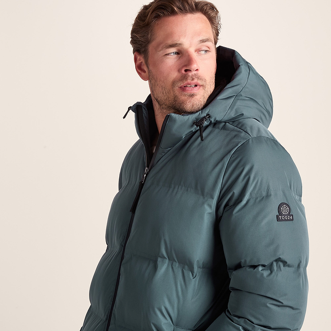 Menka Mens Padded Jacket - Graphite