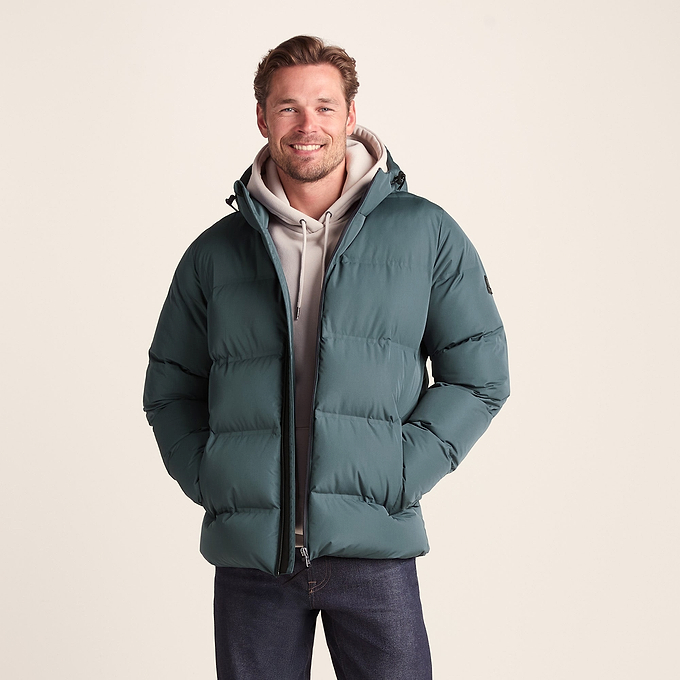 Menka Mens Padded Jacket - Graphite
