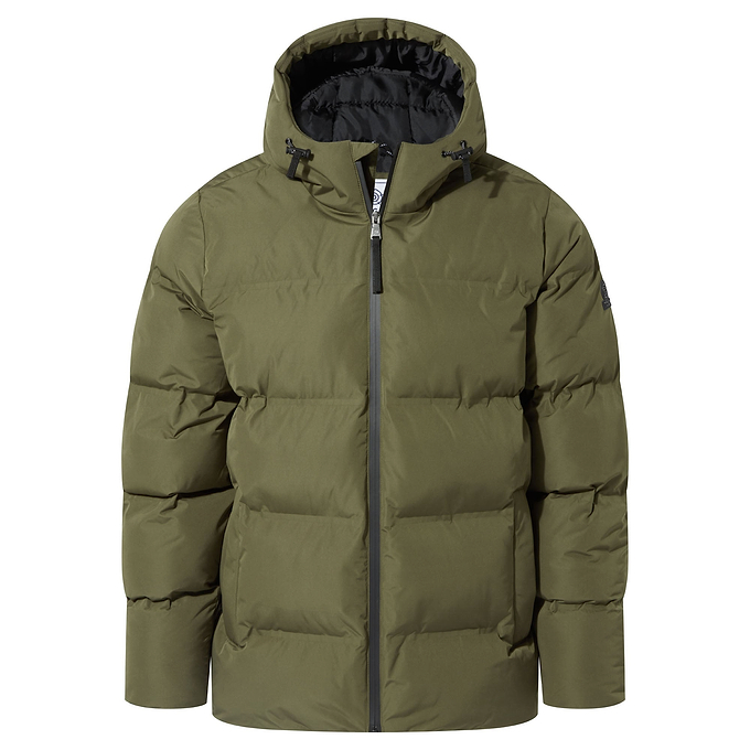 Menka Mens Waterproof Parka - Khaki