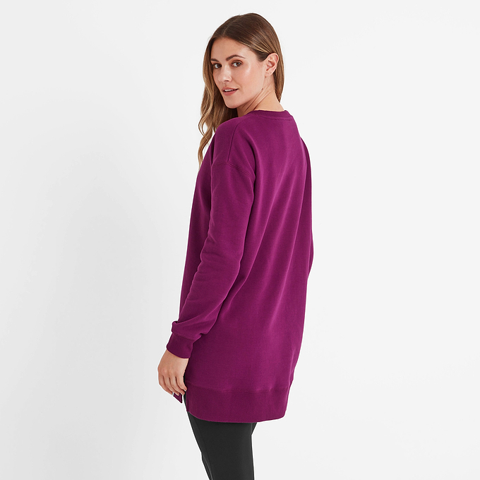 Michelle Womens Sweat - Purple Berry