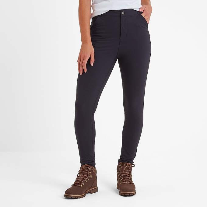 Milton Womens Water Resistant Slim Trouser Short - Black