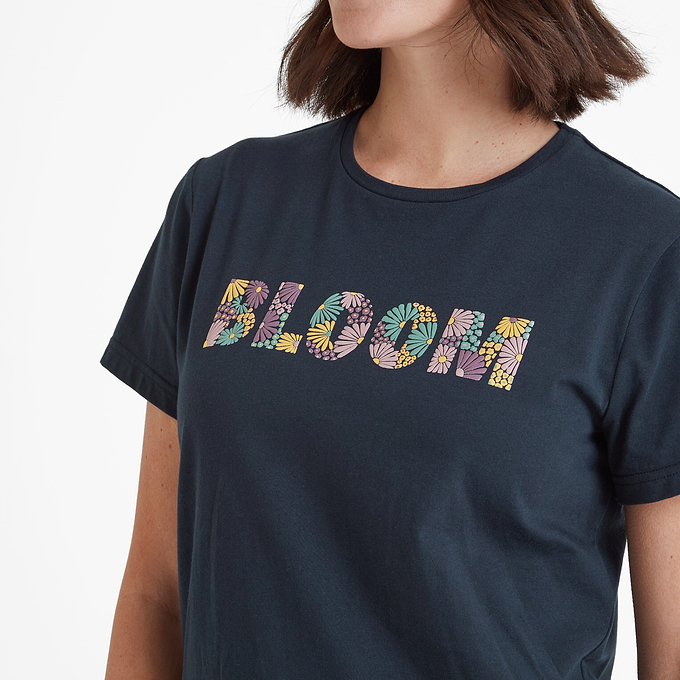 Minda Womens T-Shirt - Dark Indigo