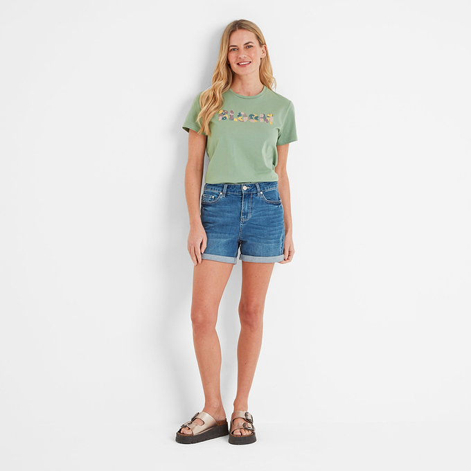 Minda Womens T-Shirt - Pistachio