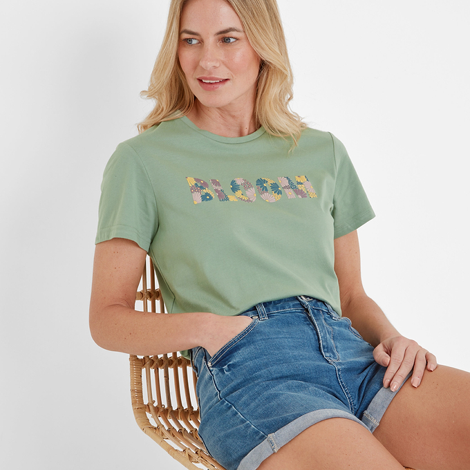 Minda Womens T-Shirt - Pistachio