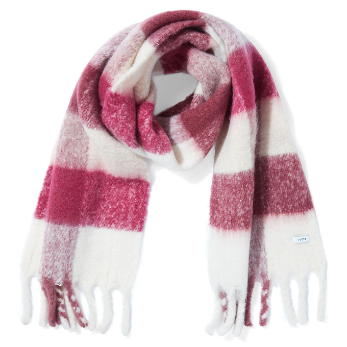 Miyara Woven Scarf - Washed Burgundy