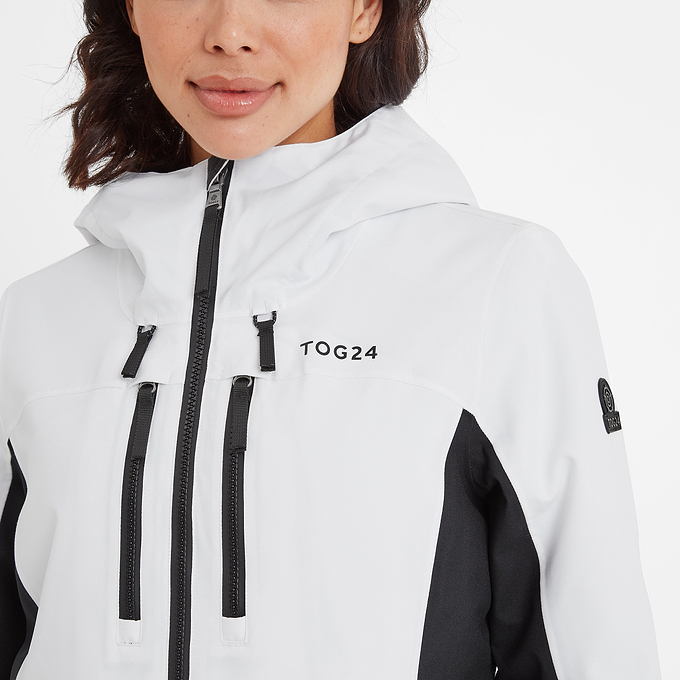 Montana Womens Ski Jacket - Black/Optic White