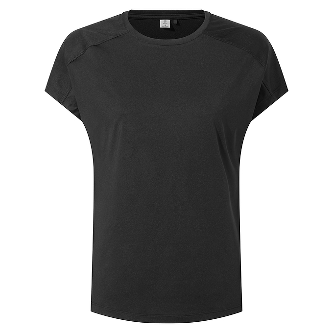 Moorley Womens Tech Short Sleeve Top - Black
