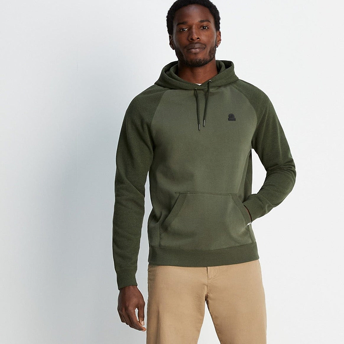 Mundy Mens Hoody - Khaki/Khaki Marl