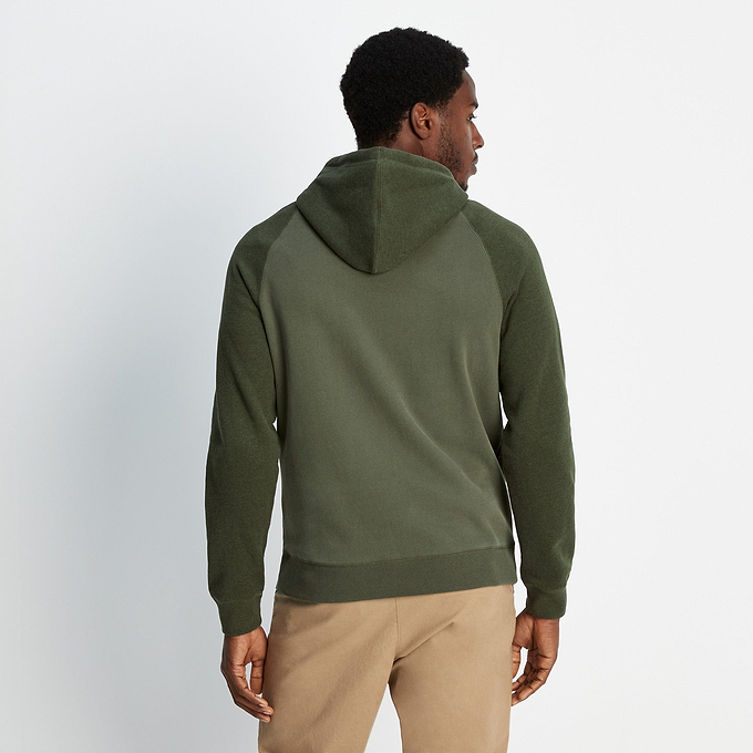 Mundy Mens Hoody - Khaki/Khaki Marl