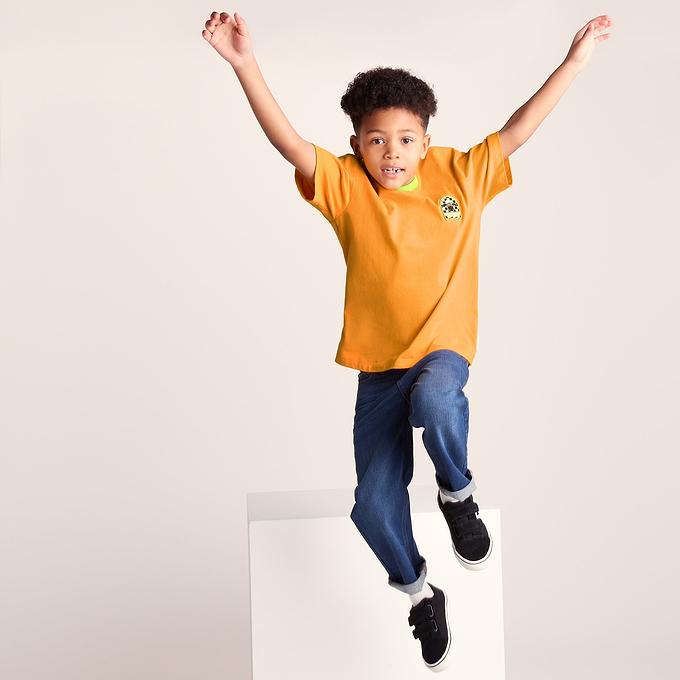 Najdi Kids Shaun the Sheep T-Shirt - Orange Slice