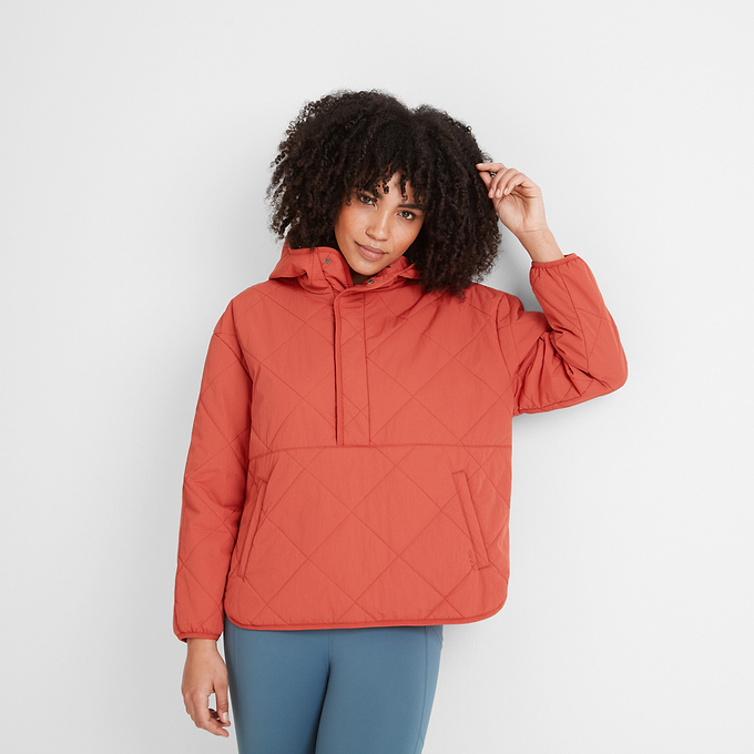 Nanford Womens Padded Overhead - Cranberry
