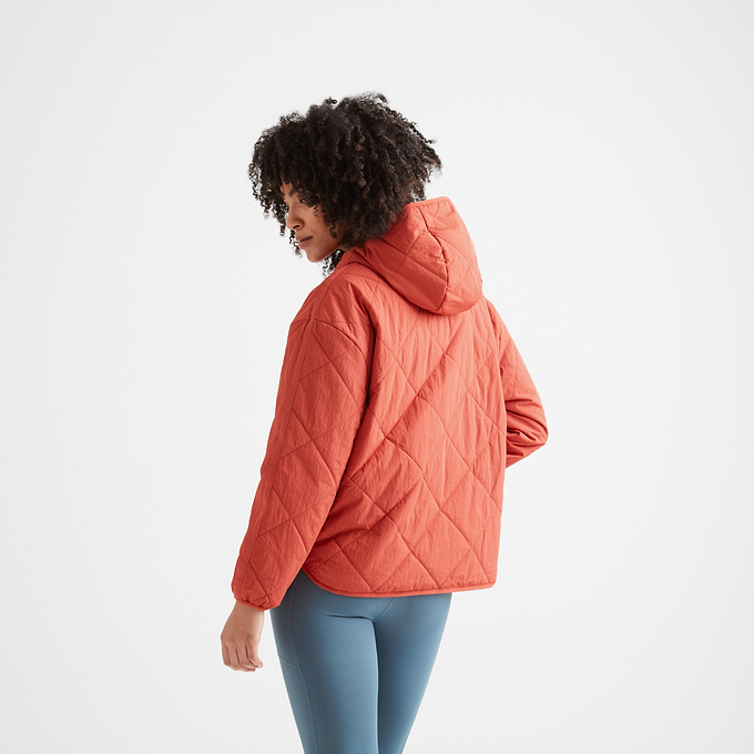 Nanford Womens Padded Overhead - Cranberry