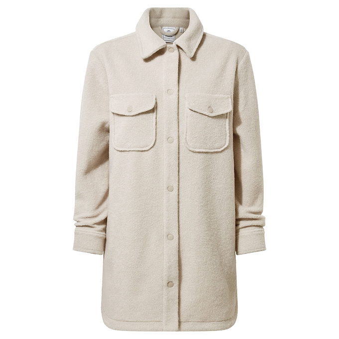 Nayla Womens Shacket - Warm Cloud