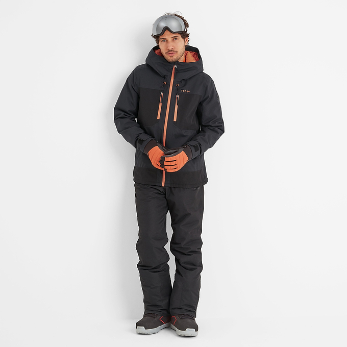 Nitehawk Mens Ski Jacket - Black