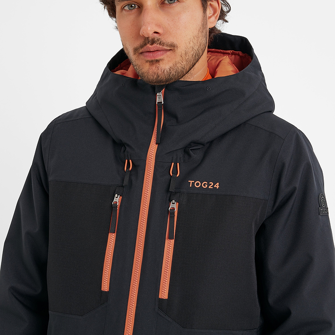 Nitehawk Mens Ski Jacket - Black