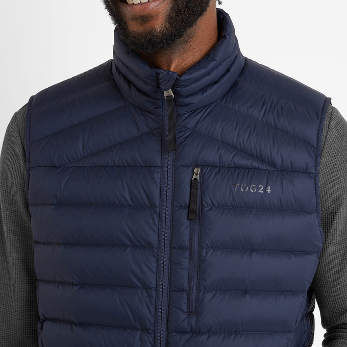 North RDS Mens Gilet - Dark Indigo