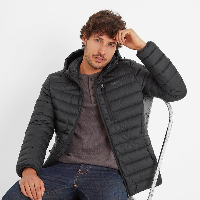North RDS Mens Hooded Jacket - Black
