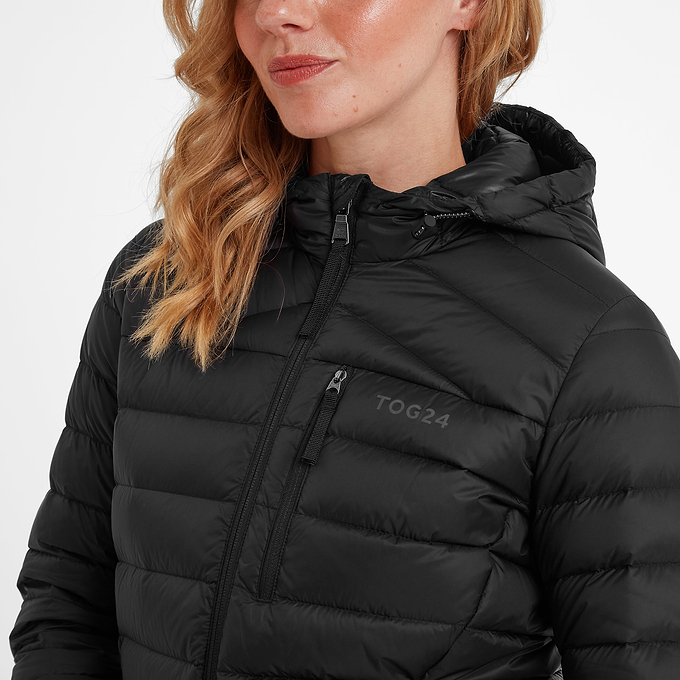 North RDS Womens Hooded - Jacket Black