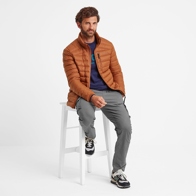 North RDS Mens Jacket - Rust