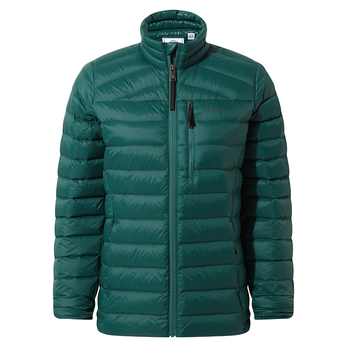 North Womens Down Funnel Jacket - Evergreen