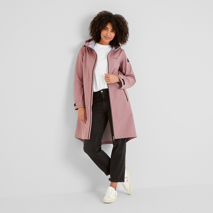 Nova Womens Waterproof Jacket - Mauve
