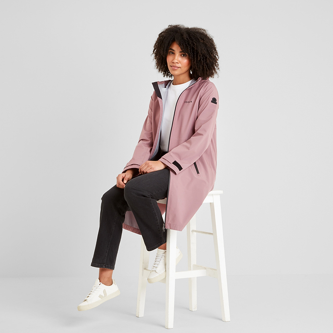 Nova Womens Waterproof Jacket - Mauve