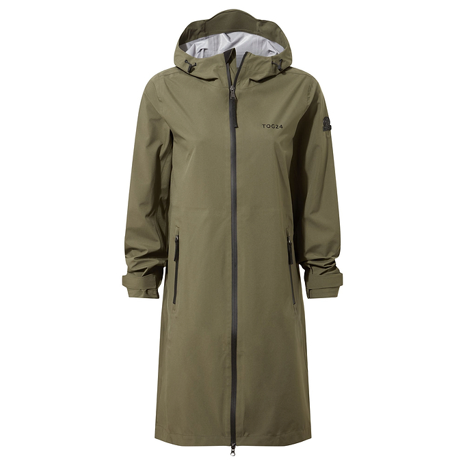Nova Womens Waterproof Jacket - Khaki