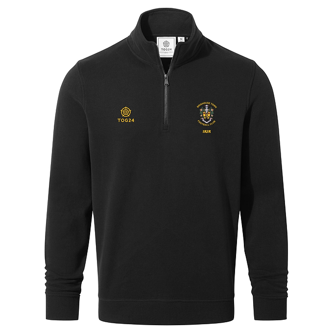 Brighouse Town FC Mens - Oakenshaw 1/4 Zip Neck Black