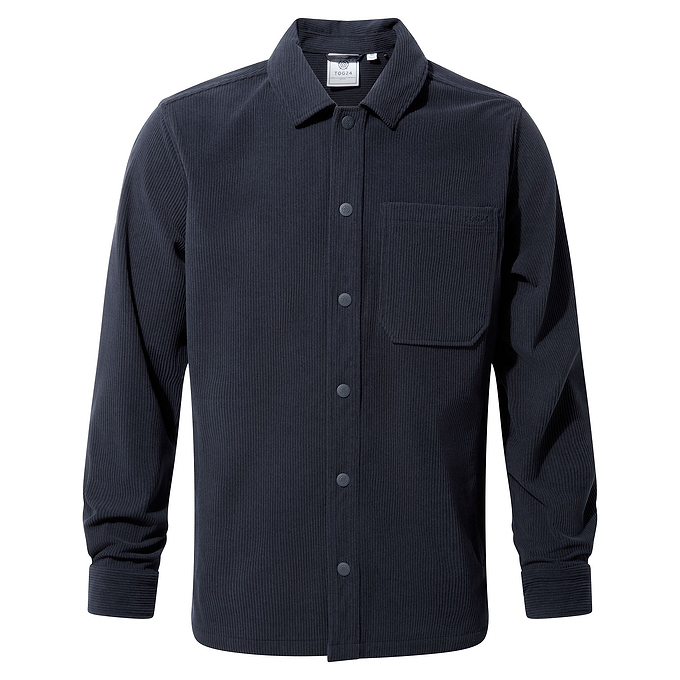Olson Mens Shacket - Dark Indigo