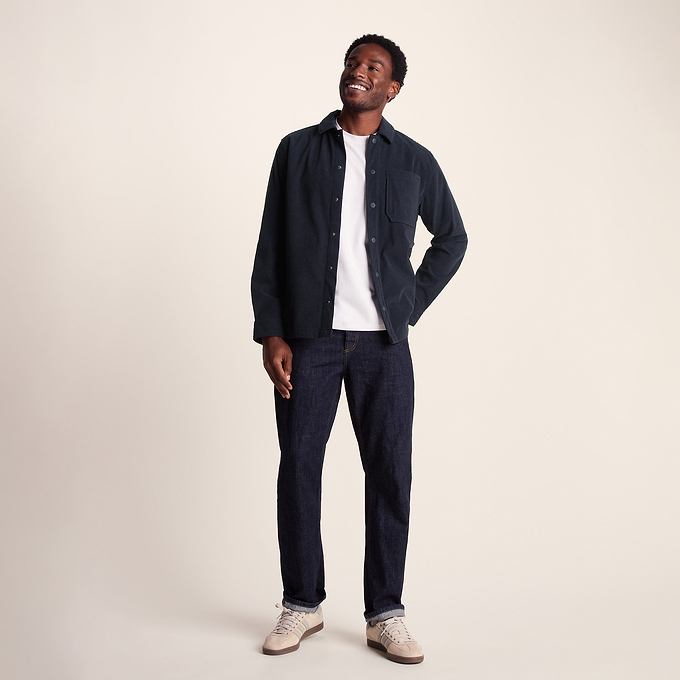 Olson Mens Shacket - Dark Indigo