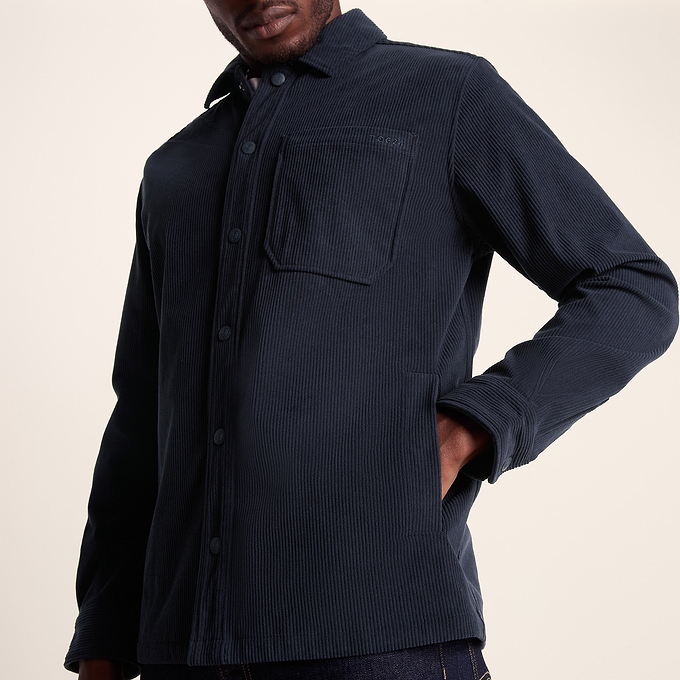 Olson Mens Shacket - Dark Indigo