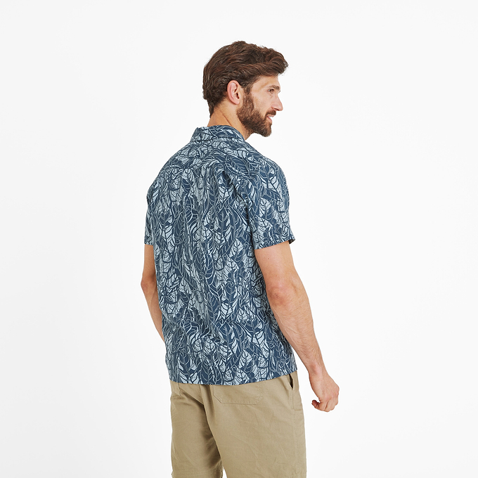 Otto Mens Shirt - Night Sea Print
