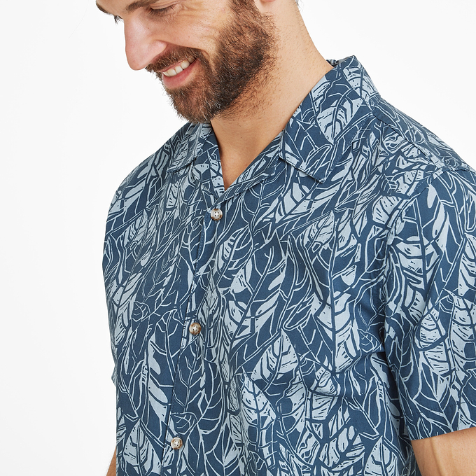 Otto Mens Shirt - Night Sea Print