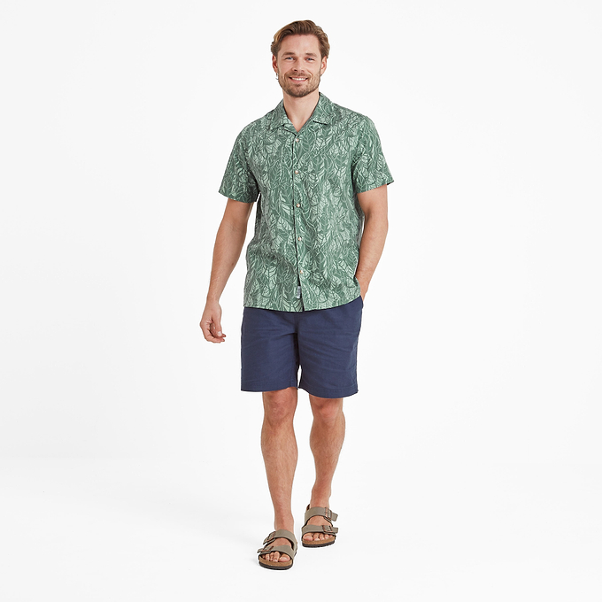 Otto Mens Shirt - Light Forest Print