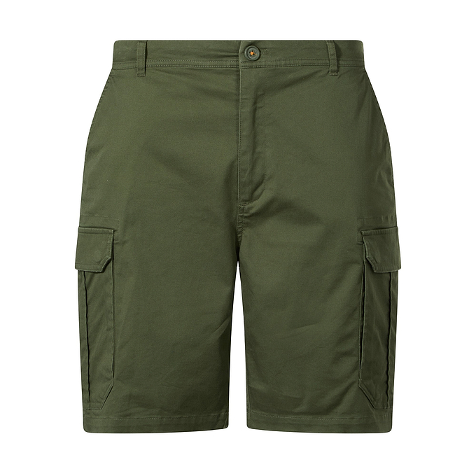 Pace Mens Supersoft Cargo Shorts - Forage Green