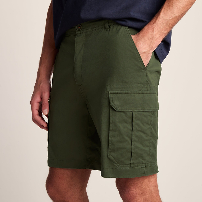 Pace Mens Supersoft Cargo Shorts - Forage Green