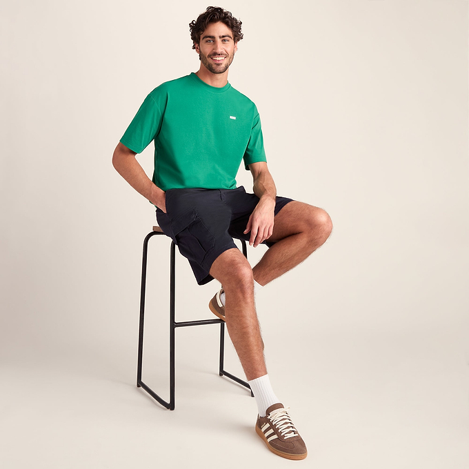 Pace Mens Supersoft Cargo Shorts - Dark Indigo